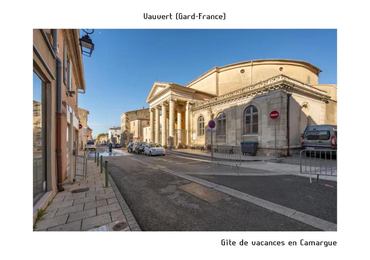 Gite De Vacances En Camargue ☆☆Nn 沃韦尔 外观 照片